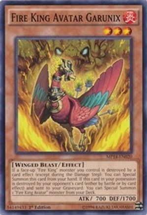 Fire King Avatar Garunix [MP14-EN020] Common