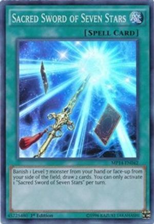 Sacred Sword of Seven Stars [MP14-EN042] Super Rare