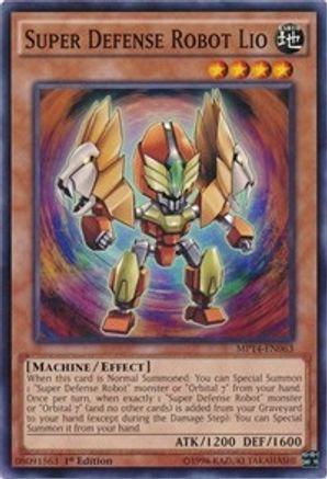 Super Defense Robot Lio [MP14-EN063] Common