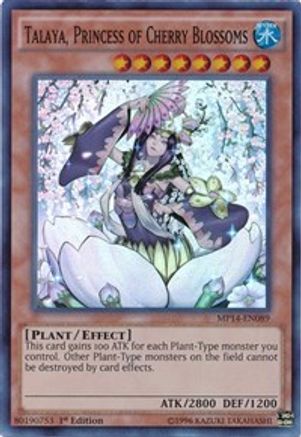 Talaya, Princess of Cherry Blossoms [MP14-EN089] Super Rare