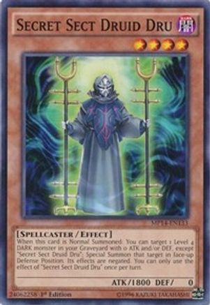 Secret Sect Druid Dru [MP14-EN133] Common