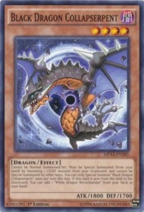 Black Dragon Collapserpent [MP14-EN185] Common