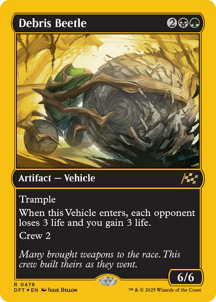 Debris Beetle (First-Place Foil) (-478) - Aetherdrift