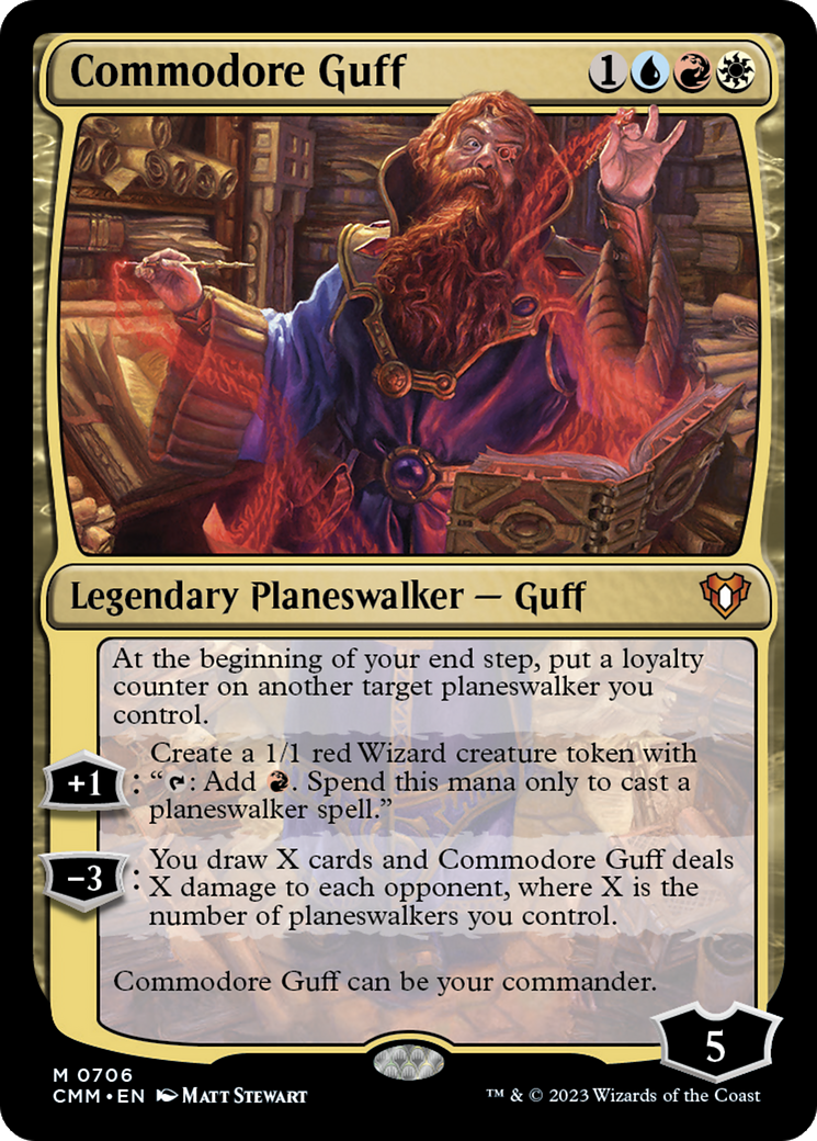 Commodore Guff [Commander Masters]