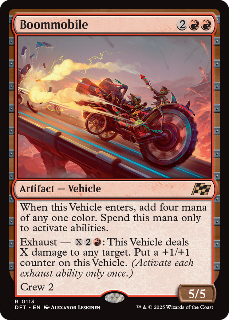 Boommobile (-113) - Aetherdrift Foil