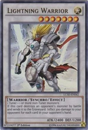 Lightning Warrior [LC5D-EN042] Ultra Rare