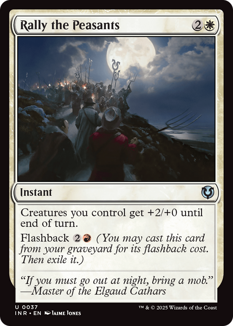 Rally the Peasants (-037) - Innistrad Remastered Foil