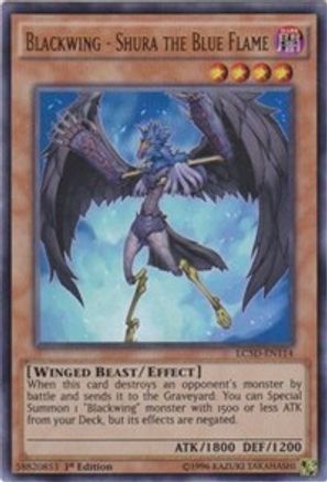 Blackwing - Shura the Blue Flame [LC5D-EN114] Ultra Rare