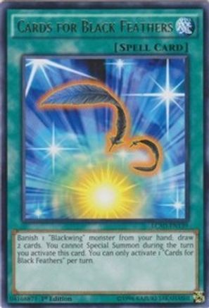 Cards for Black Feathers [LC5D-EN139] Rare