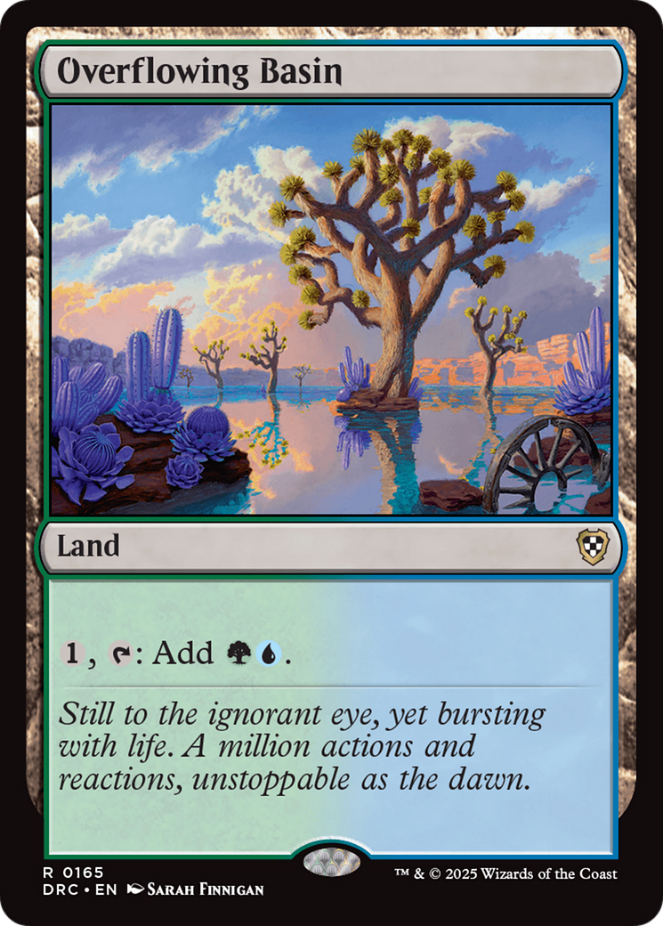 Overflowing Basin (-165) - Commander: Aetherdrift