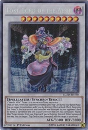 Loki, Lord of the Aesir [LC5D-EN190] Secret Rare
