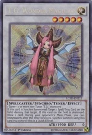 T.G. Wonder Magician [LC5D-EN213] Secret Rare