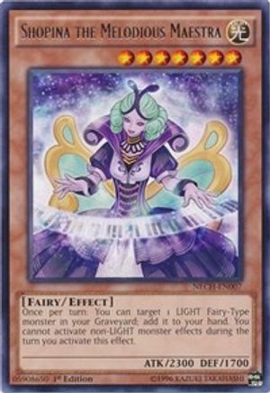 Shopina the Melodious Maestra [NECH-EN007] Rare
