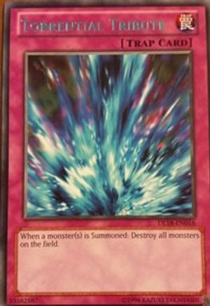 Torrential Tribute (Blue) [DL18-EN016] Rare