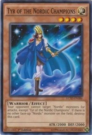 Tyr of the Nordic Champions [LC5D-EN186] Common
