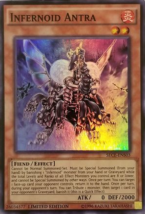 Infernoid Antra [SECE-ENS03] Super Rare