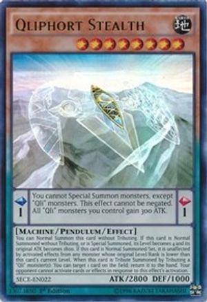 Qliphort Stealth [SECE-EN022] Ultra Rare