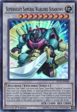 Superheavy Samurai Warlord Susanowo [SECE-EN048] Super Rare