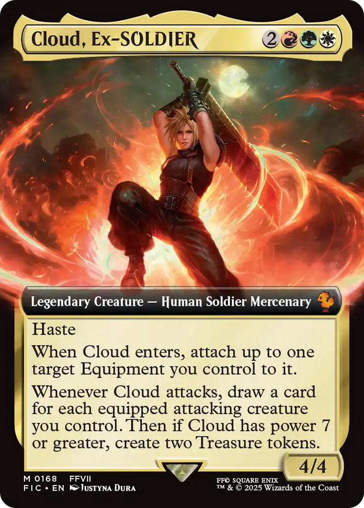Cloud, Ex-SOLDIER (Extended Art) (FIC-168) - Commander: FINAL FANTASY