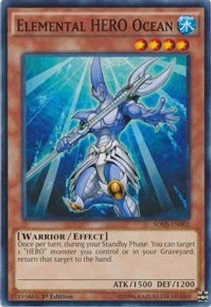 Elemental Hero Ocean [SDHS-EN002] Common