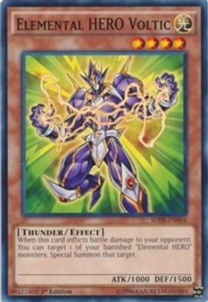 Elemental Hero Voltic [SDHS-EN004] Common
