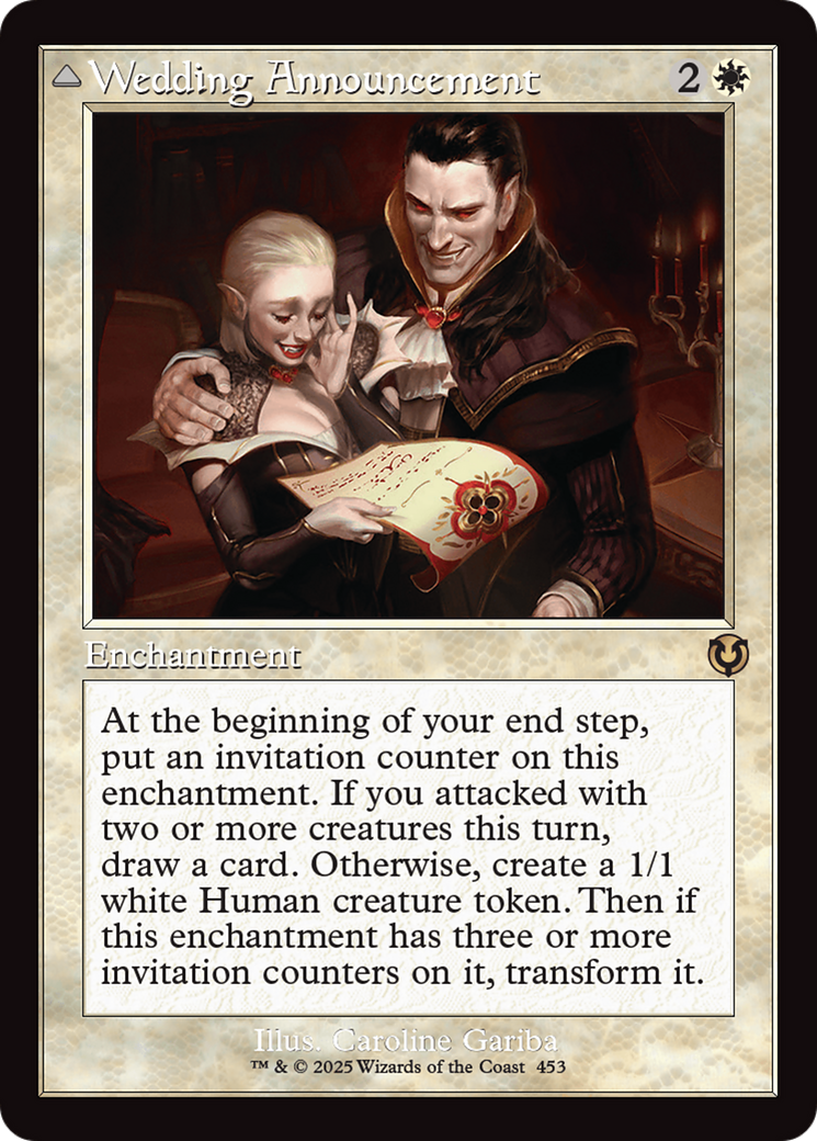 Wedding Announcement // Wedding Festivity (Retro Frame) (INR-453) - Innistrad Remastered Foil