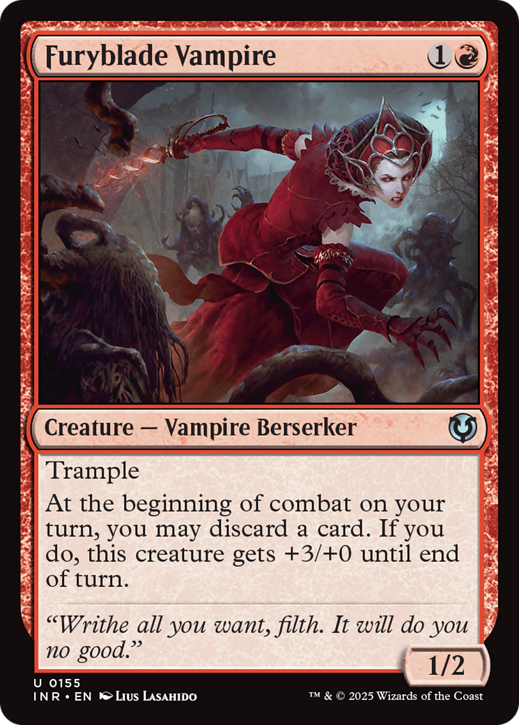 Furyblade Vampire (-155) - Innistrad Remastered