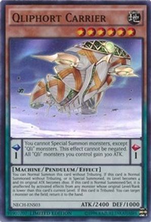 Qliphort Carrier (SE) [NECH-ENS03] Super Rare