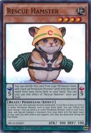 Rescue Hamster (SE) [NECH-ENS07] Super Rare