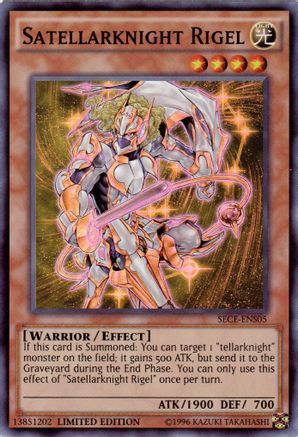 Satellarknight Rigel [SECE-ENS05] Super Rare