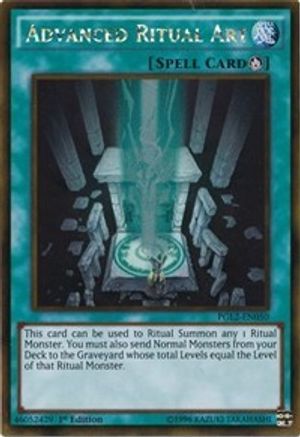 Advanced Ritual Art [PGL2-EN050] Gold Rare