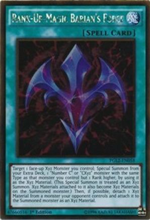 Rank-Up-Magic Barian's Force [PGL2-EN058] Gold Rare