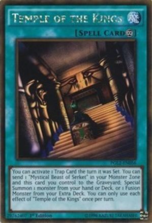 Temple of the Kings [PGL2-EN056] Gold Rare