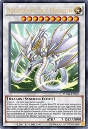 Ascension Sky Dragon [YCSW-EN007] Super Rare