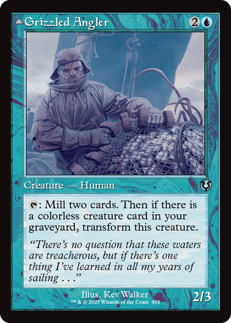 Grizzled Angler (Retro Frame) (-458) - Innistrad Remastered