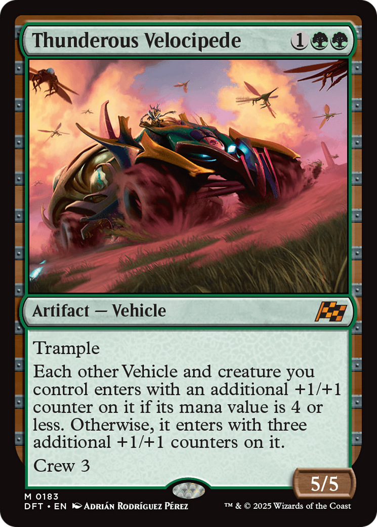 Thunderous Velocipede (-183) - Aetherdrift