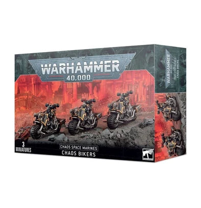 Warhammer 40,000 - Chaos Space Marines - Chaos Bikers