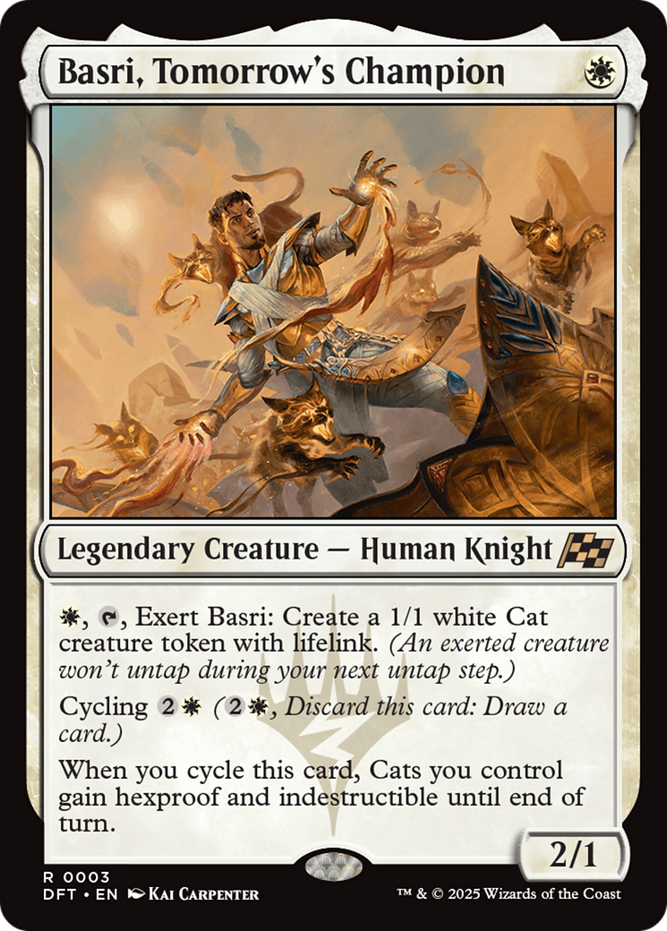 Basri, Tomorrow's Champion (-003) - Aetherdrift