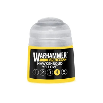 Warhammer Colour - Tone Pro - Hawkshroud Yellow: [4] (12ml)