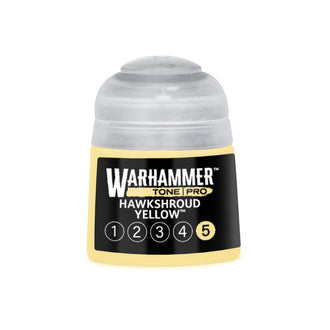 Warhammer Colour - Tone Pro - Hawkshroud Yellow: [5] (12ml)
