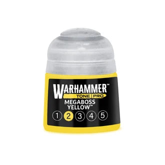 Warhammer Colour - Tone Pro - Megaboss Yellow: [2] (12ml)
