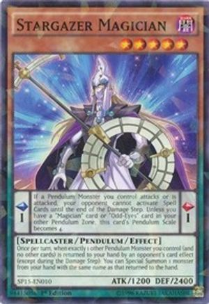 Stargazer Magician [SP15-EN010] Shatterfoil Rare