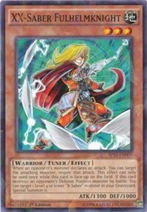 XX-Saber Fulhelmknight [SP15-EN005] Shatterfoil Rare