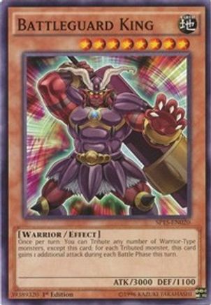 Battleguard King [SP15-EN020] Shatterfoil Rare