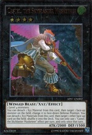 Castel, the Skyblaster Musketeer [AP07-EN002] Ultimate Rare