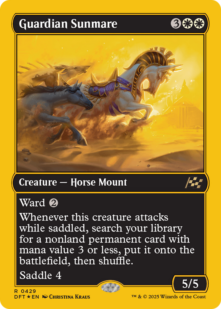 Guardian Sunmare (First-Place Foil) (-429) - Aetherdrift