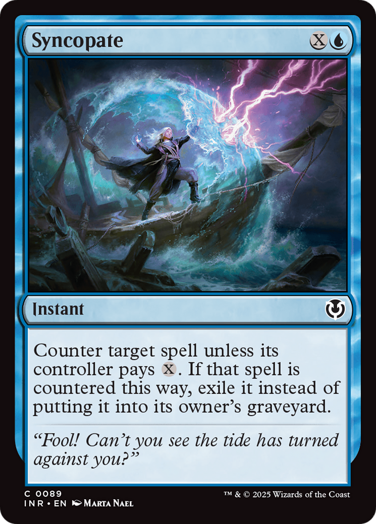 Syncopate (-089) - Innistrad Remastered Foil