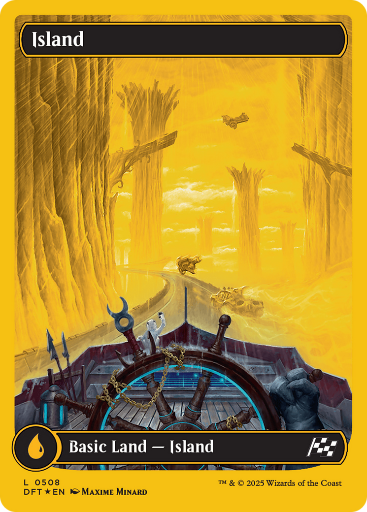 Island (0508) (First-Place Foil) (-508) - Aetherdrift