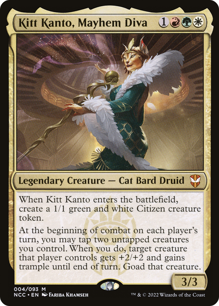 Kitt Kanto, Mayhem Diva [Streets of New Capenna Commander]