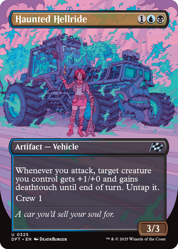 Haunted Hellride (Borderless) (-325) - Aetherdrift